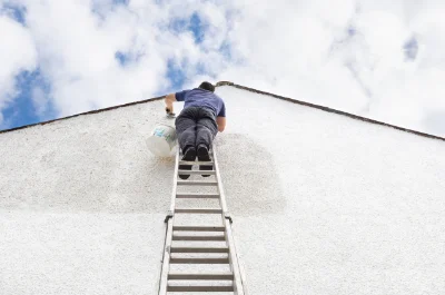 Peinture extérieure à Cérans-Foulletourte — façades et ravalement
